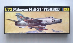 HELLER 1/72 252 MIKOYAN MiG-21 FISHBED